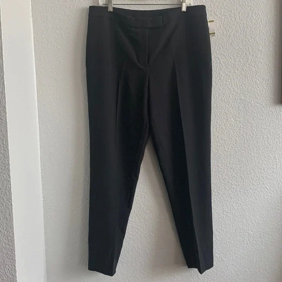 Anne Klein | Pants & Jumpsuits | Anne Klein Black Straight Leg Dress Pants  | Poshmark